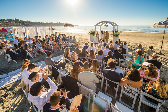 La Jolla Bohemian Wedding at The La Jolla Beach and Tennis Club
